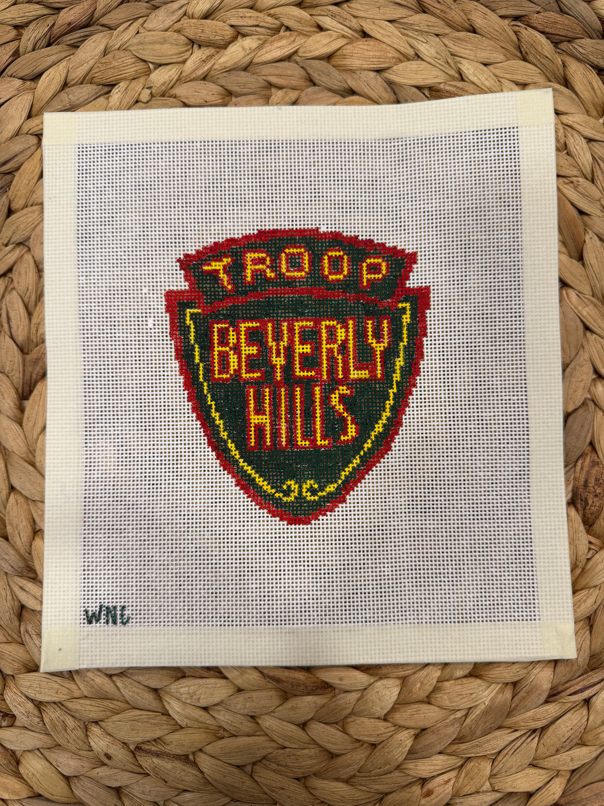 Troop Beverly Hills Needlepoint Canvas