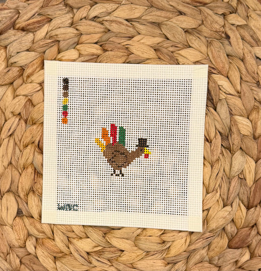 Hand Turkey Needlepoint Canvas